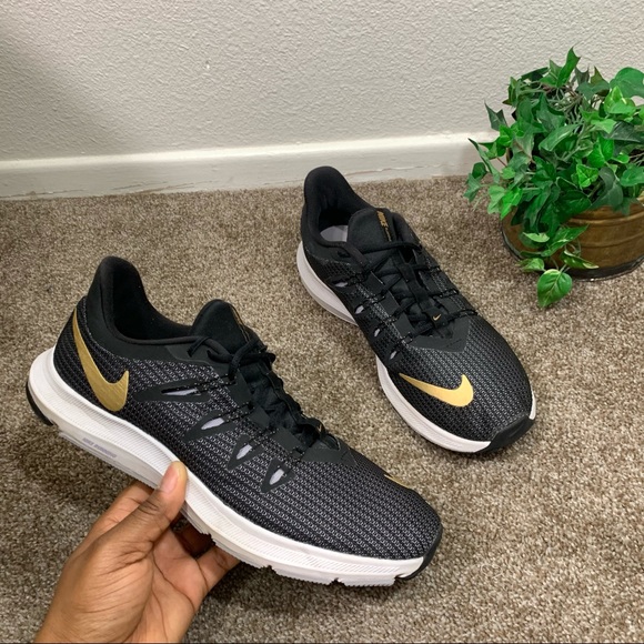 Nike Shoes - NIKE QUEST BLACK METALLIC RUNNING SHOES